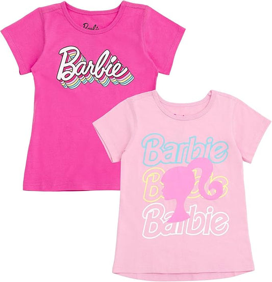 Barbie Paquete de 2 camisetas