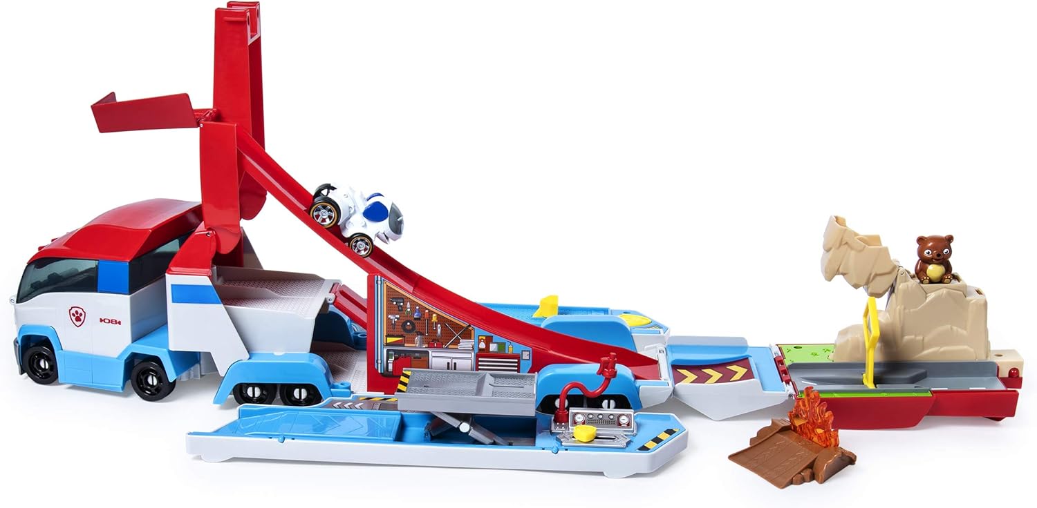 PAW Patrol , juego de pista transformable 2 en 1