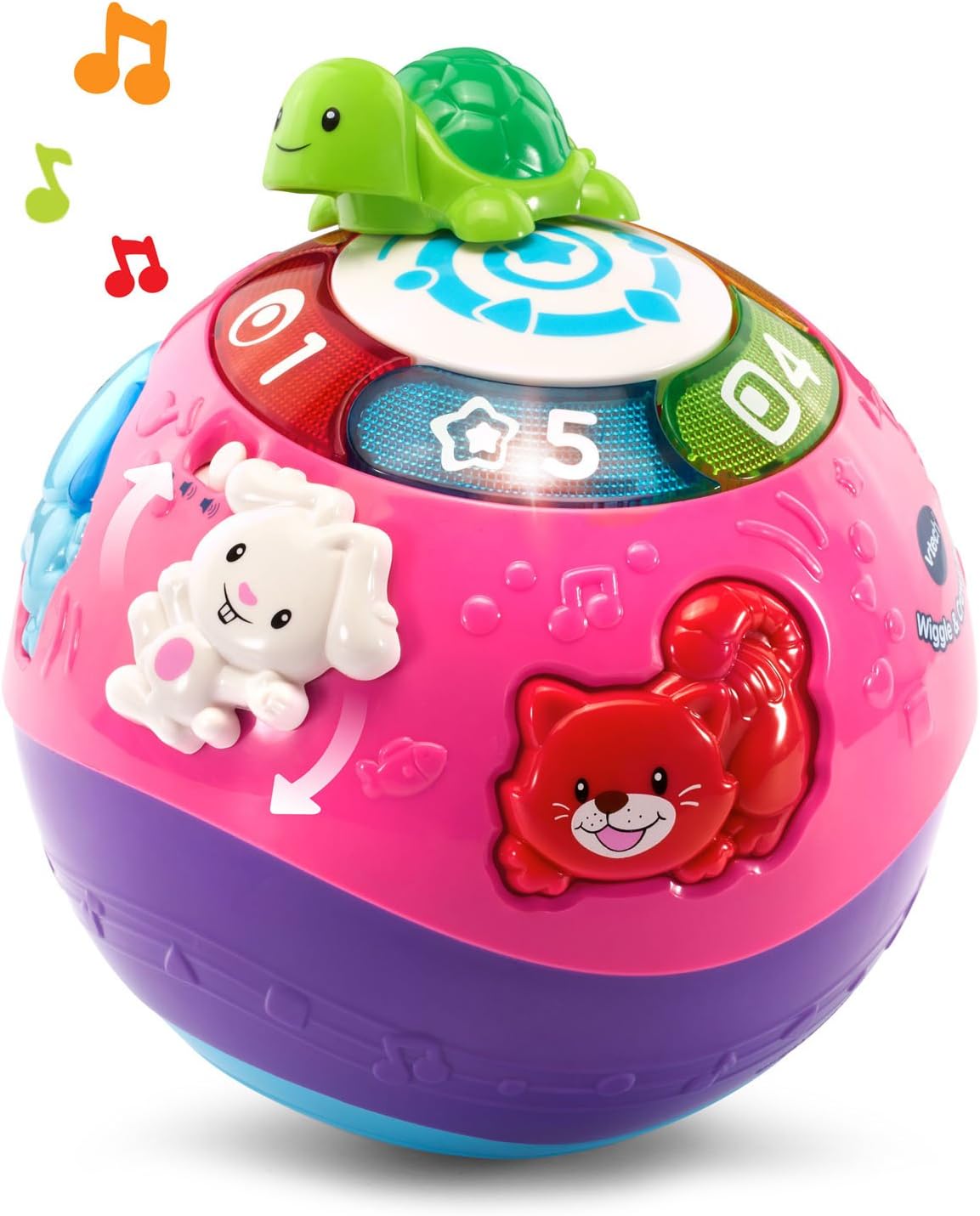 VTech Wiggle & Crawl Ball, morado