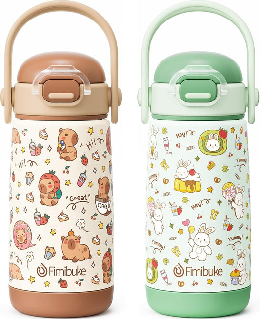 Pack Fimibuke 2 Botella de agua, acero inoxidable 14onz