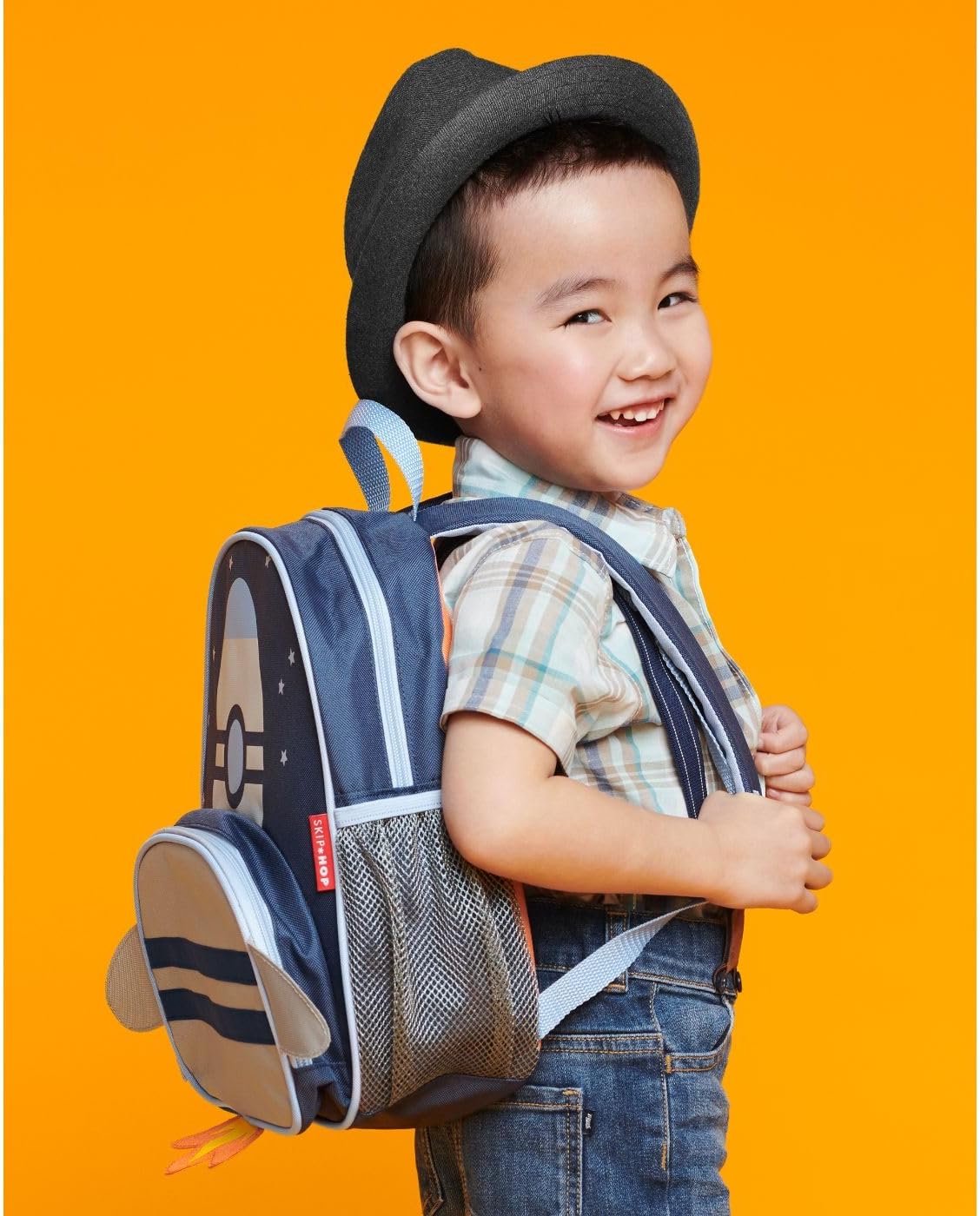 Skip Hop Sparks Mochila para niños pequeños cohete 12" Pulgadas 