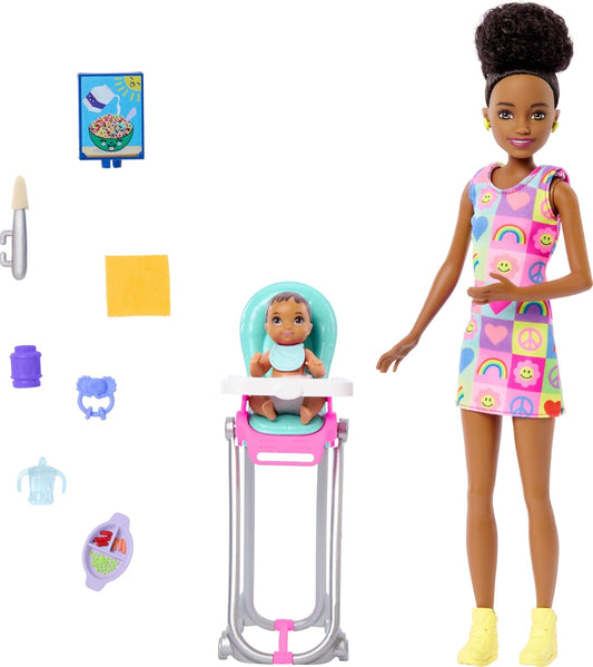 Barbie Skipper - Muñeca y juego con accesorios