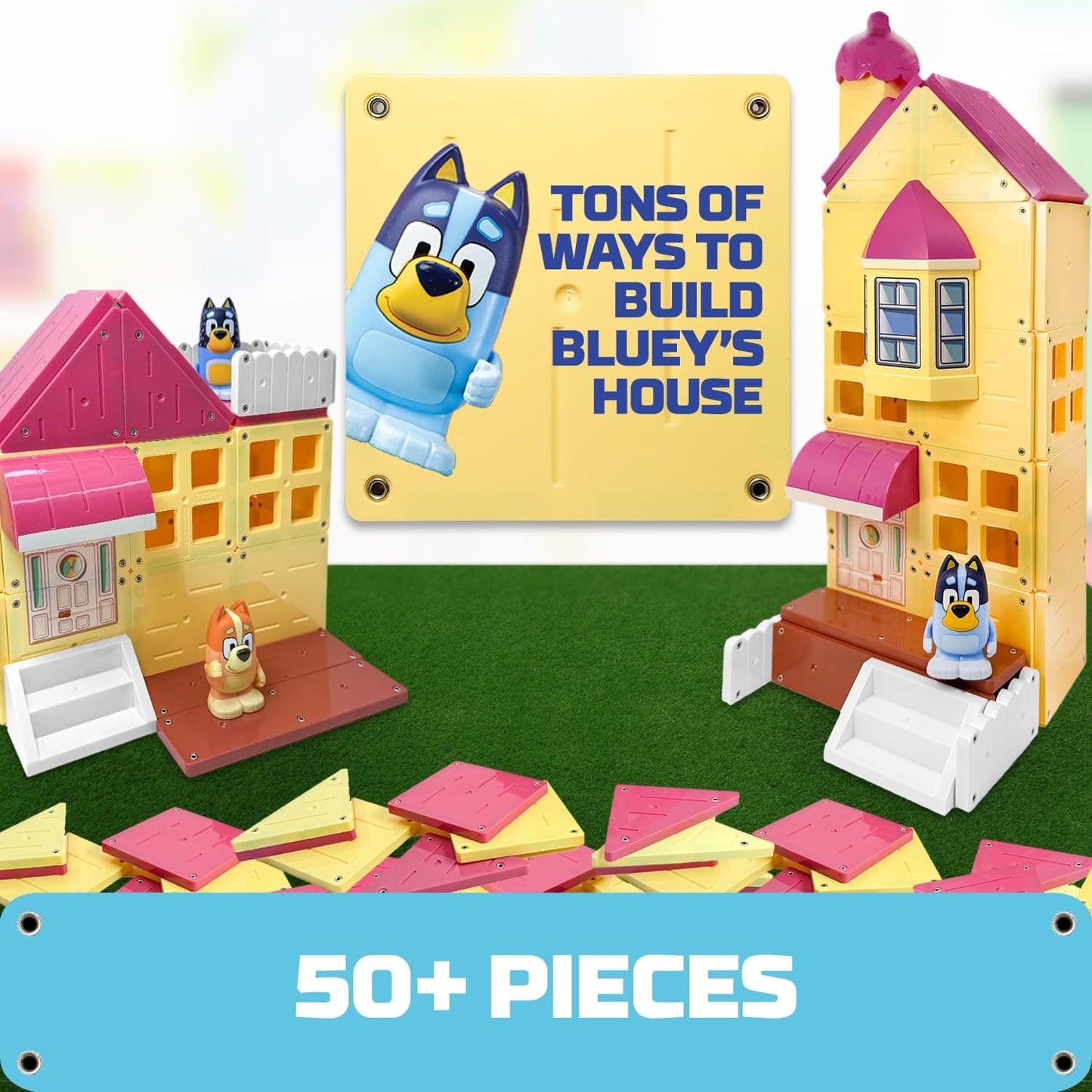Bluey azulejos magnéticos