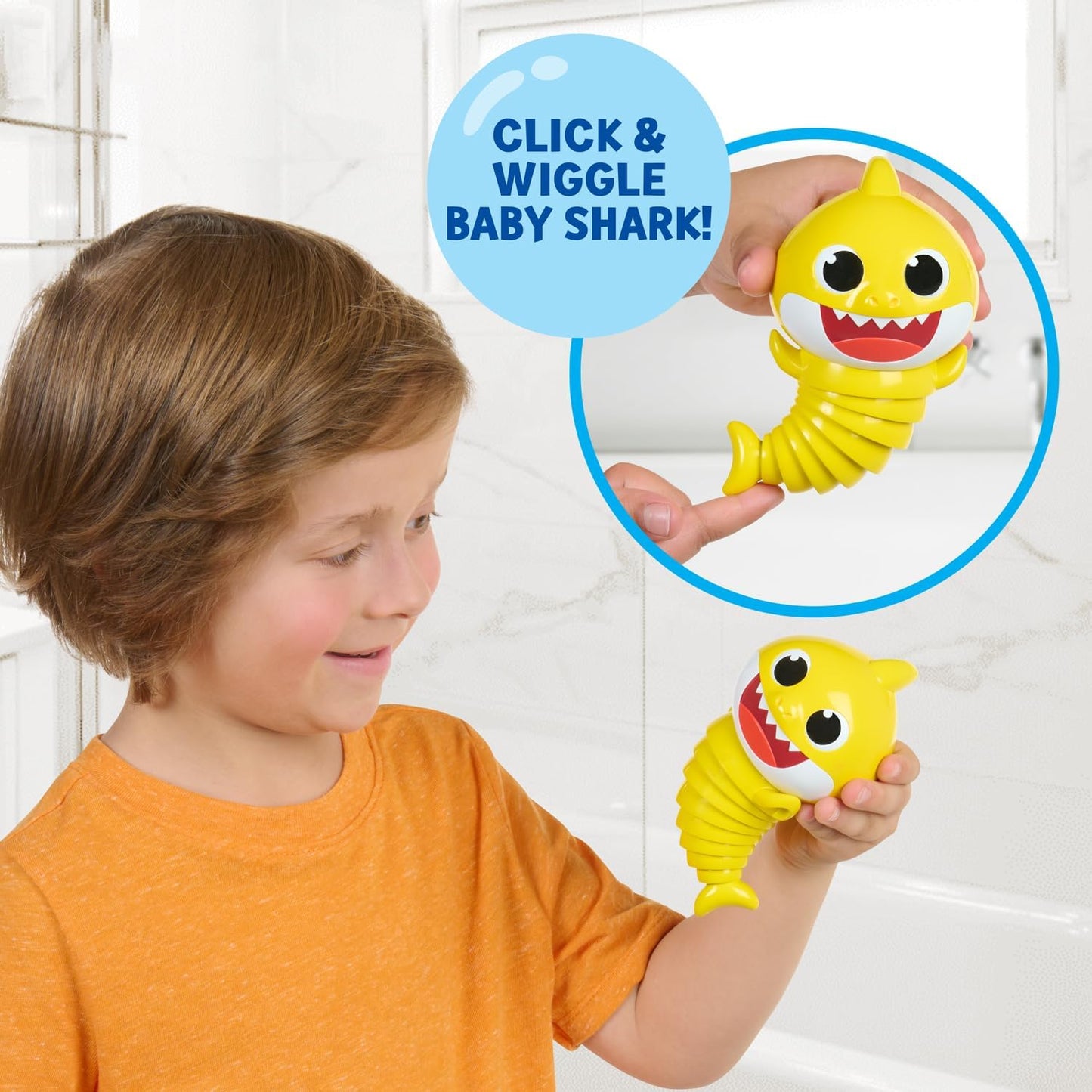 Juguete Baby Shark paquete de 4, juguetes para ansiedad