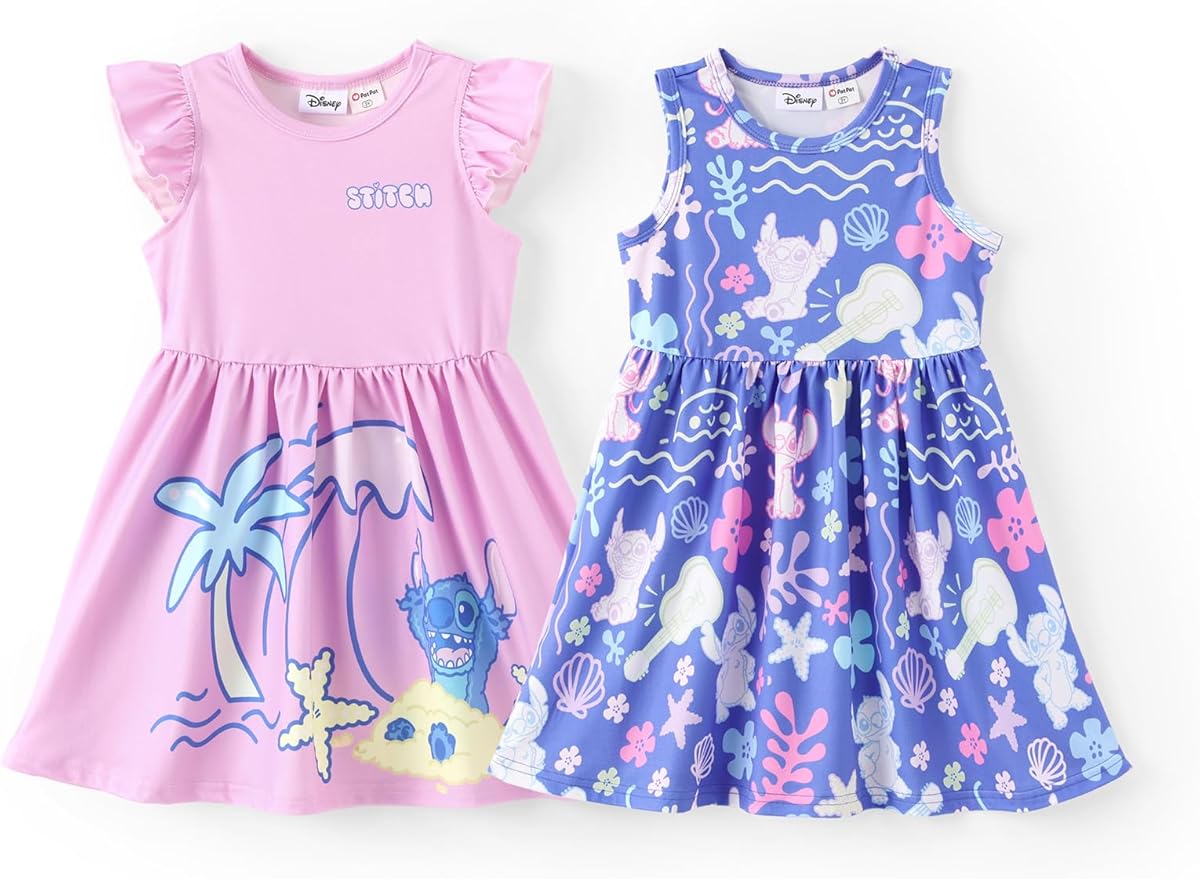 Disney - Vestido, paquete de 2