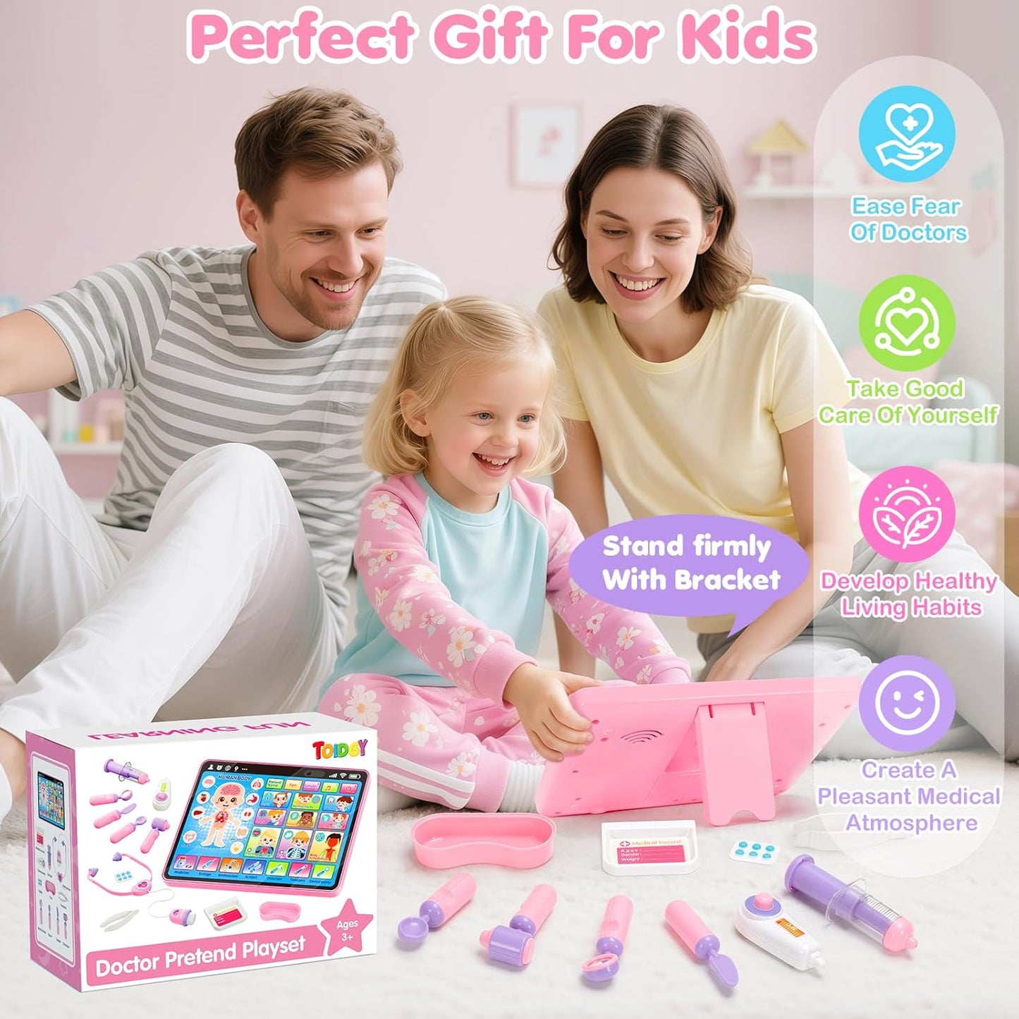 Kit de médico Tableta médica con música y sonido