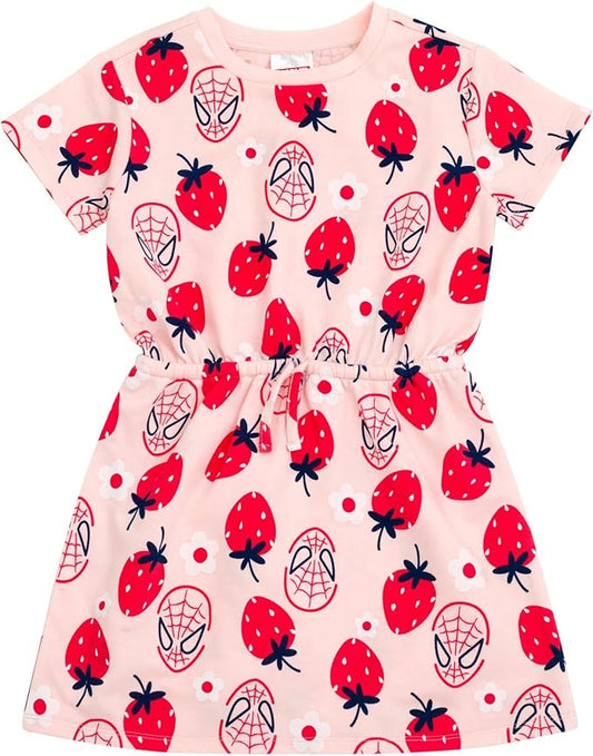 Vestido skater de felpa francesa