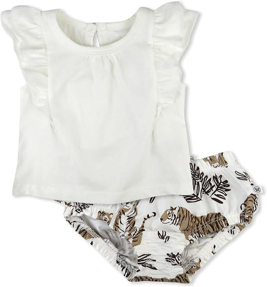 HonestBaby camiseta sin mangas con cubrepañal