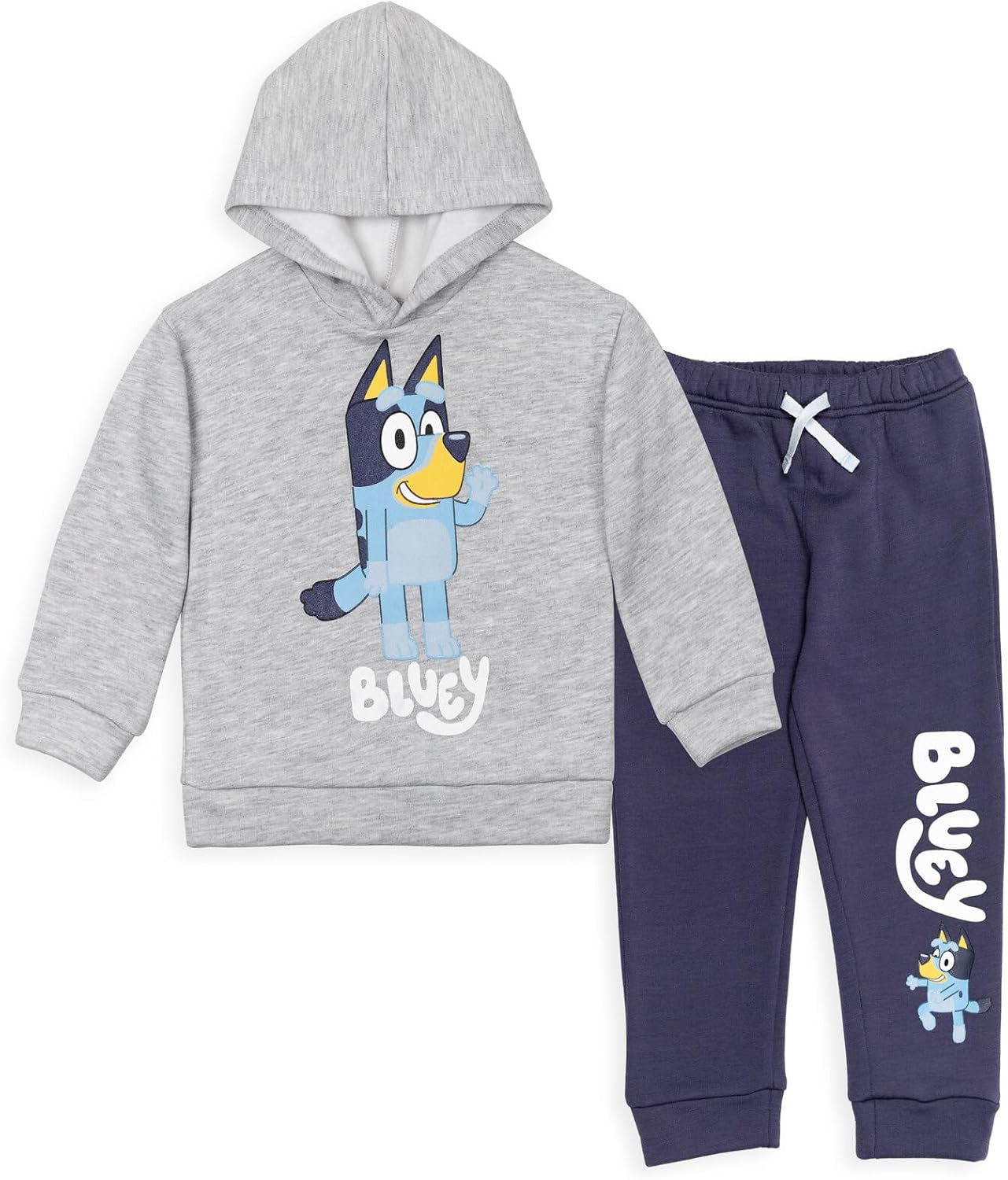 Bluey Conjunto de sudadera con capucha y pantalones