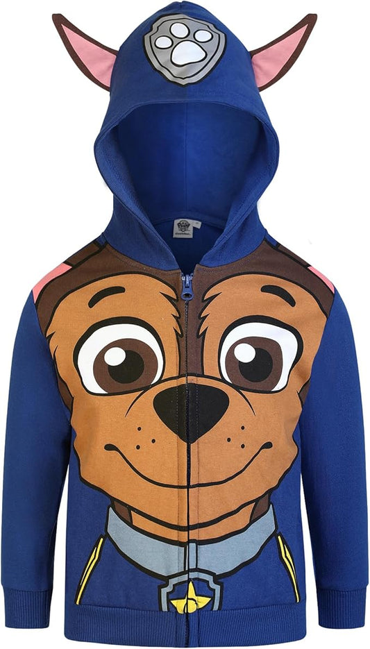 Paw Patrol Nickelodeon Sudadera con capucha y cremallera