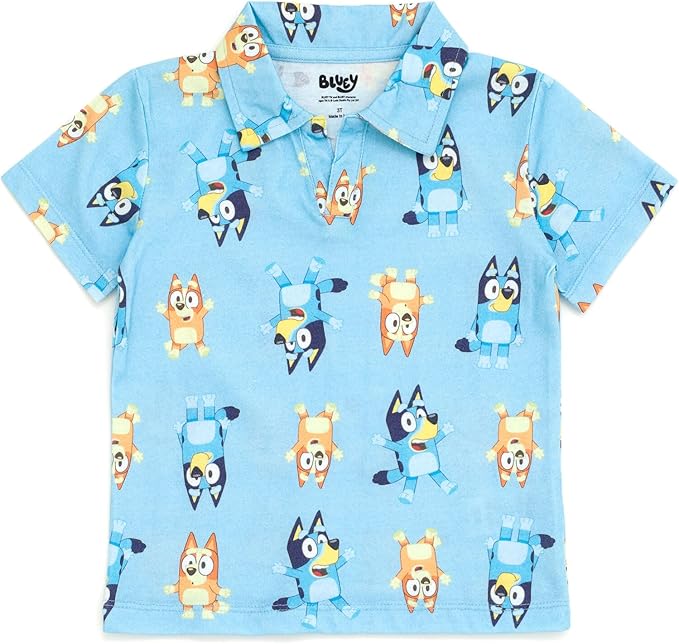 Bluey Polo y pantalones cortos