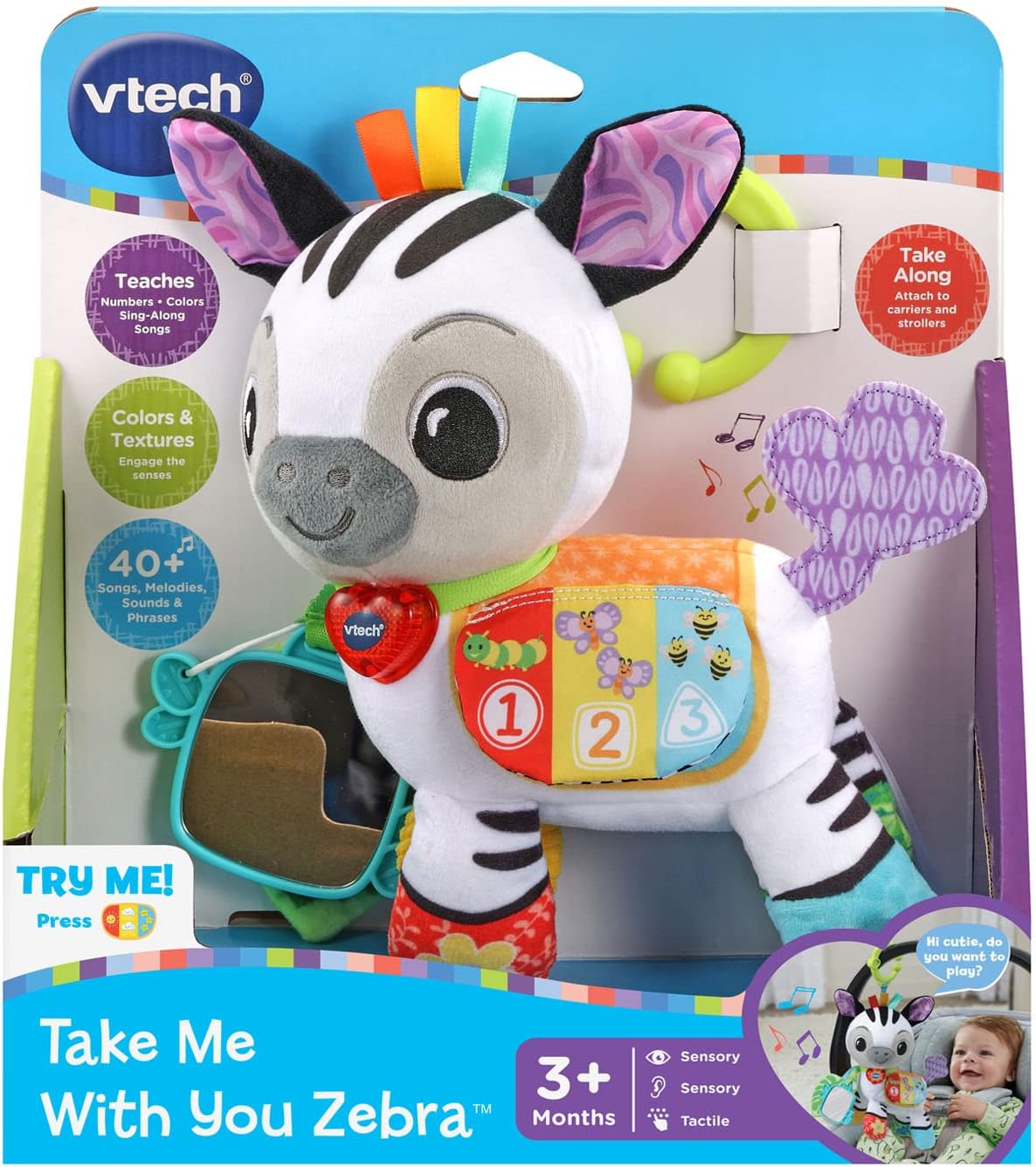 VTech Llévame contigo Zebra