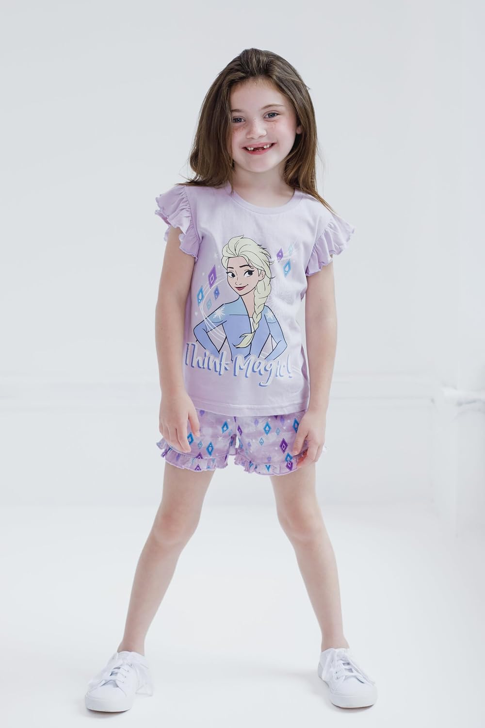 Camiseta sin mangas y pantalones cortos Frozen 