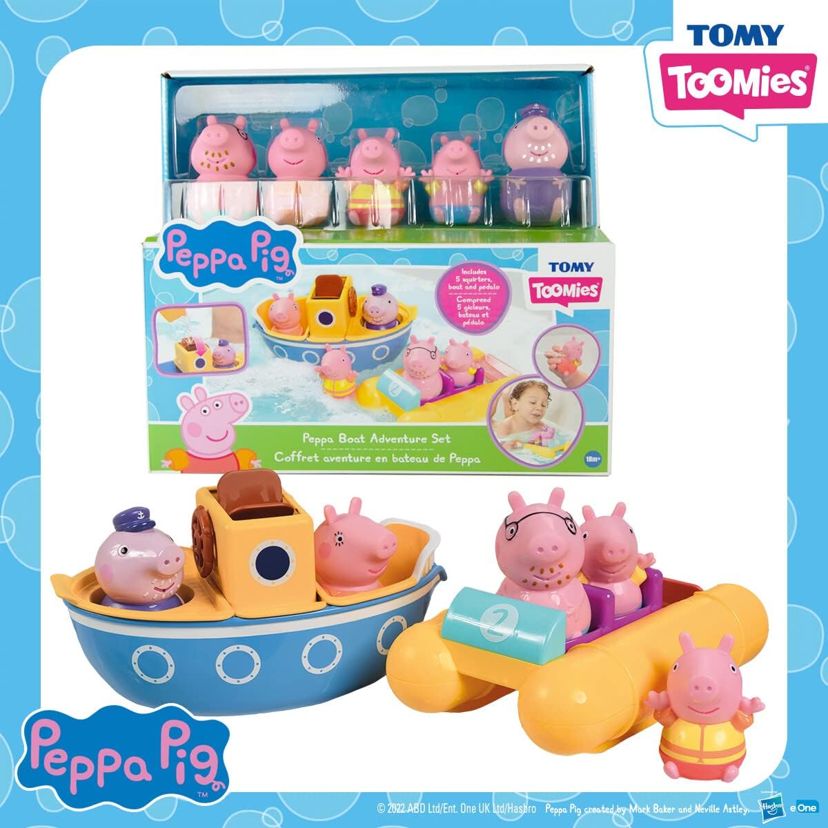 Juguetes de baño de Peppa's Boat