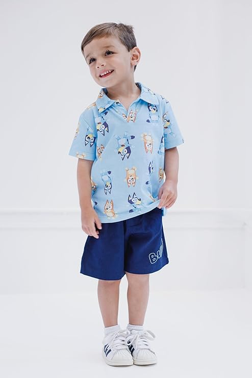 Bluey Polo y pantalones cortos