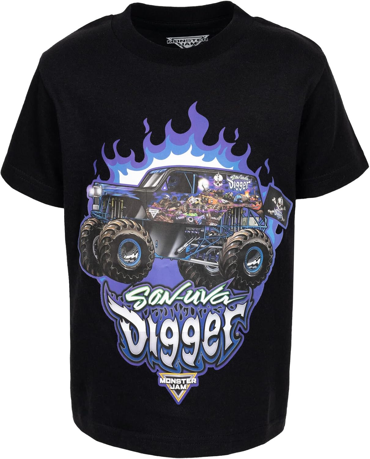 Monster Jam- Paquete de 4 camisetas gráficas