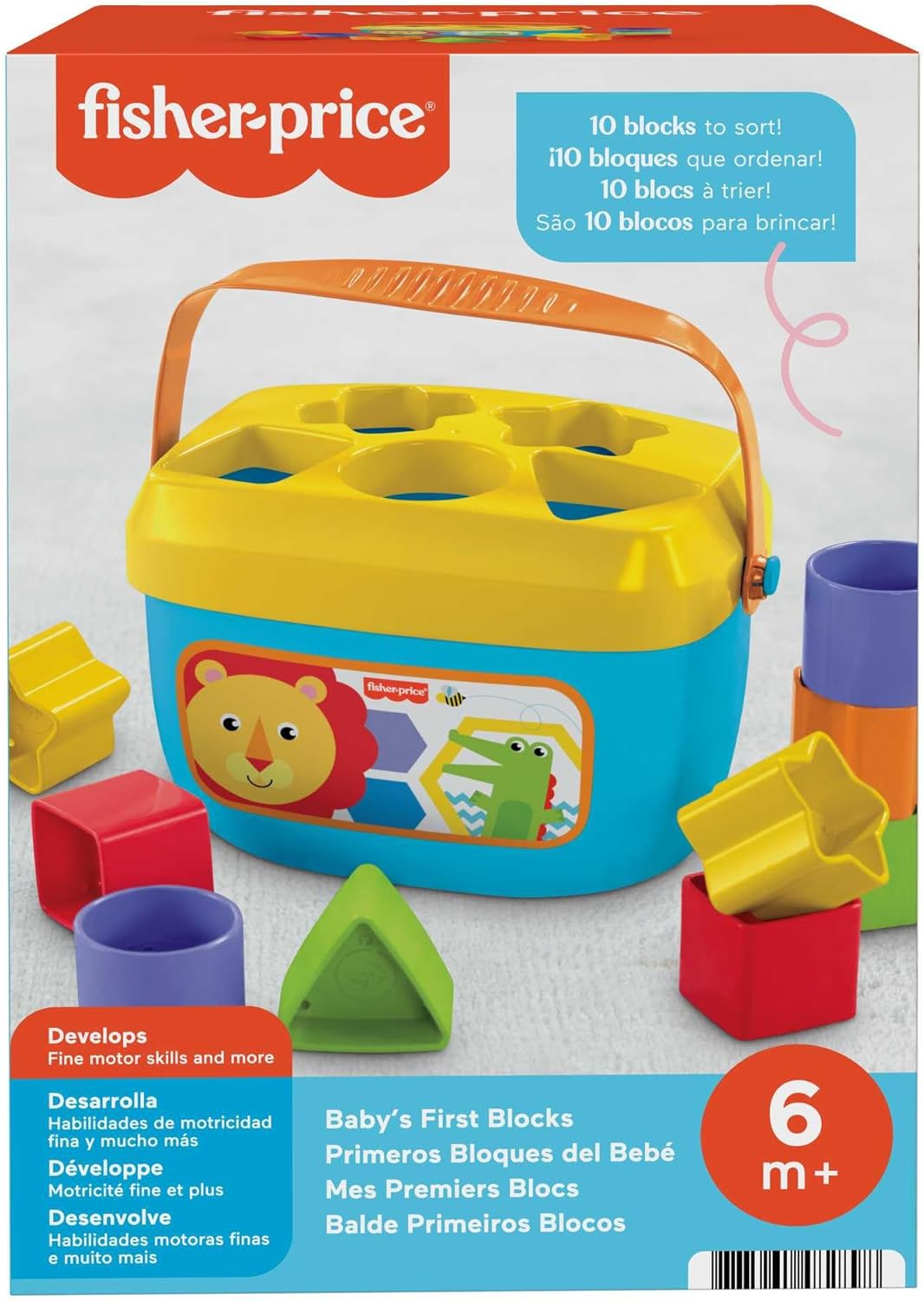 Juego de bloques para bebés Baby's First Blocks de Fisher Price