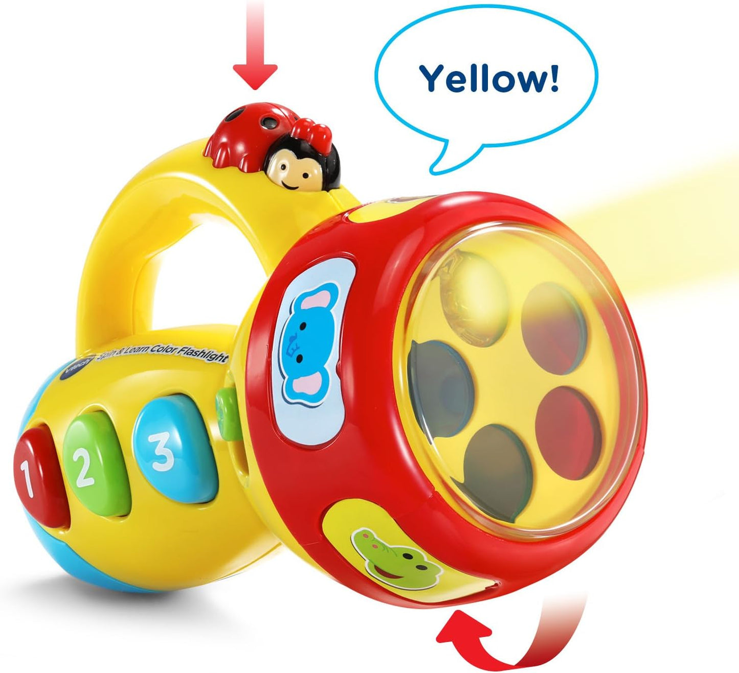 Linterna de colores para girar y aprender de VTech