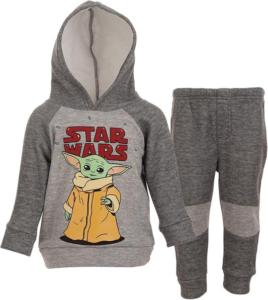 STAR WARS Conjunto de sudadera con capucha y pantalones de forro polar