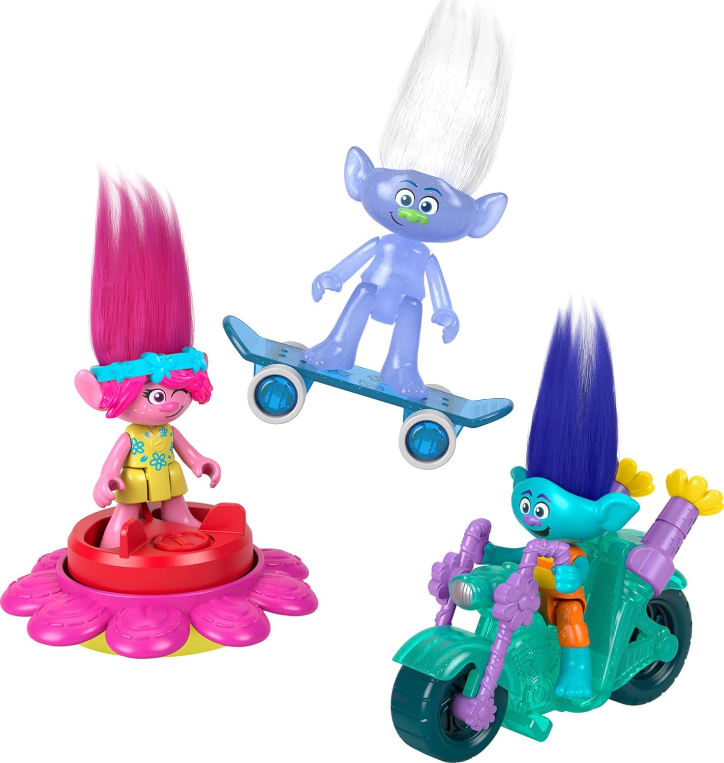 Fisher-Price Imaginext DreamWorks Trolls Toys Sparkle & Roll Pack