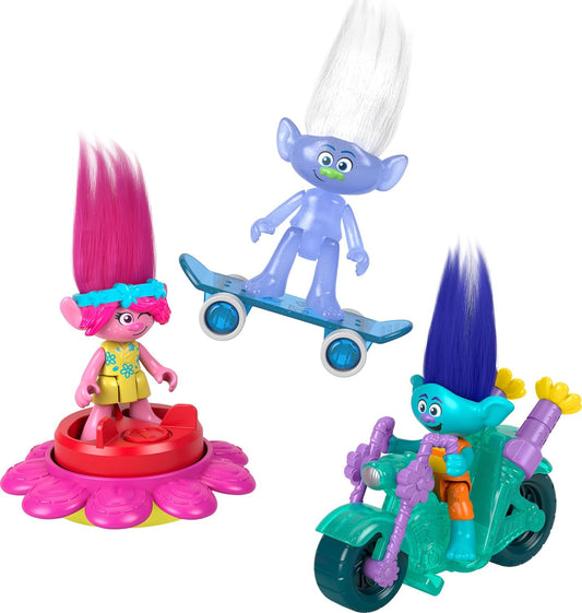 Fisher-Price Imaginext DreamWorks Trolls Toys Sparkle & Roll Pack