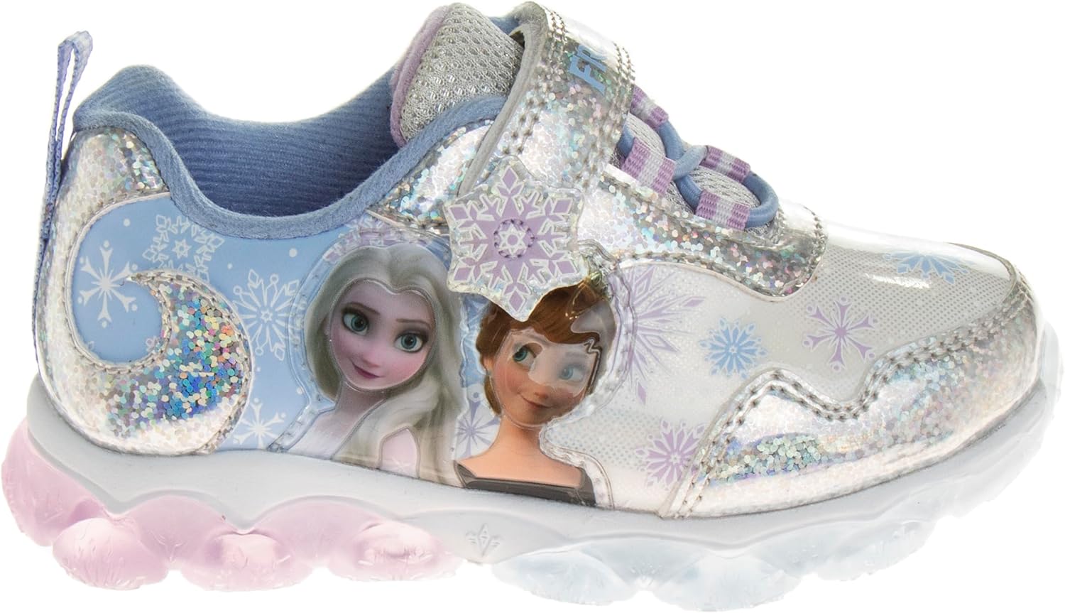 Disney Zapatillas de deporte Frozen tenis con luz 