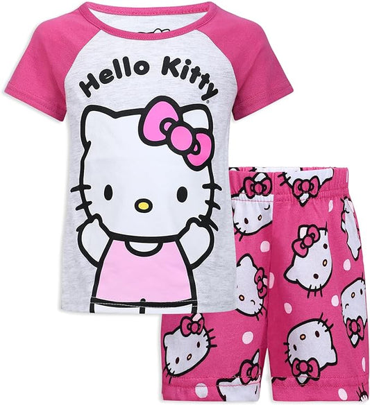 Hello Kitty Conjunto de camiseta y pantalón corto