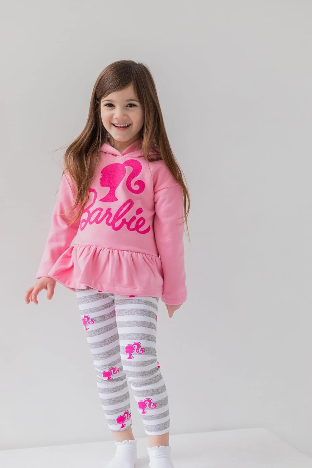  Conjunto de sudadera y leggings, Barbie