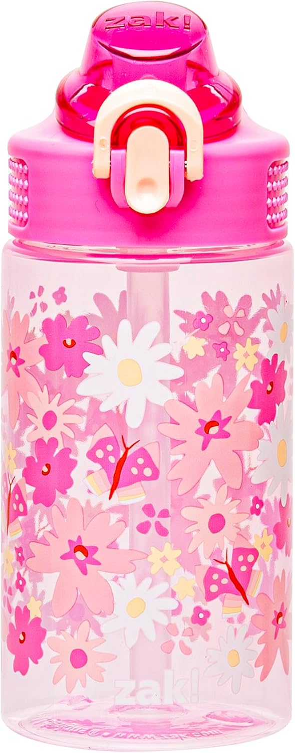Zak Designs Botella de agua plástico duradero, 16 onzas