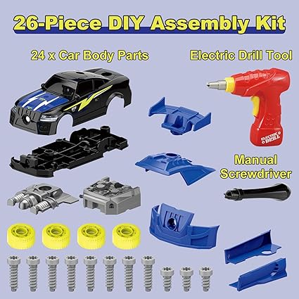 Auto desmontable, juego de rol, mecánico