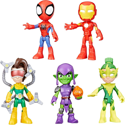 Spidey and his Amazing Friends Marvel, paquete de amigos y enemigos