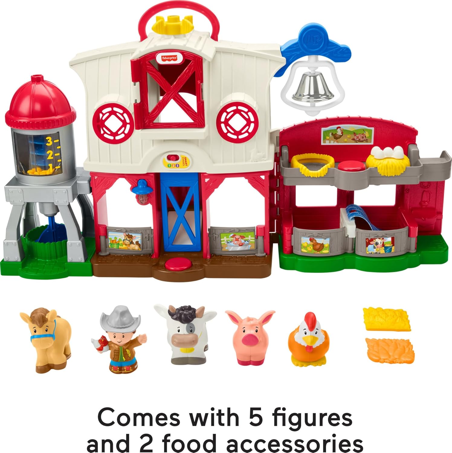 Fisher-Price Little People - Juguete de aprendizaje para el cuidado de los animales