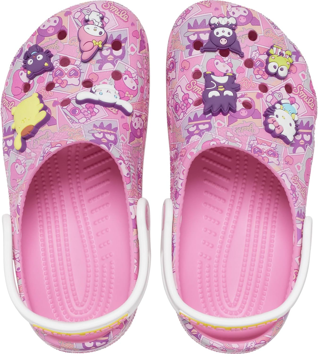 Crocs Zuecos clásicos de Hello Kitty