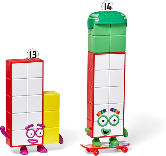 hand2mind Numberblocks Friends - Figuras de trece y catorce