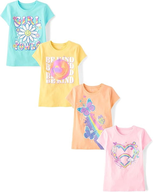 The Children's Place Camisetas gráficas de manga corta