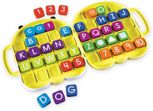 Learning Resources AlphaBee - Juego de actividades de reconocimiento de alfabeto