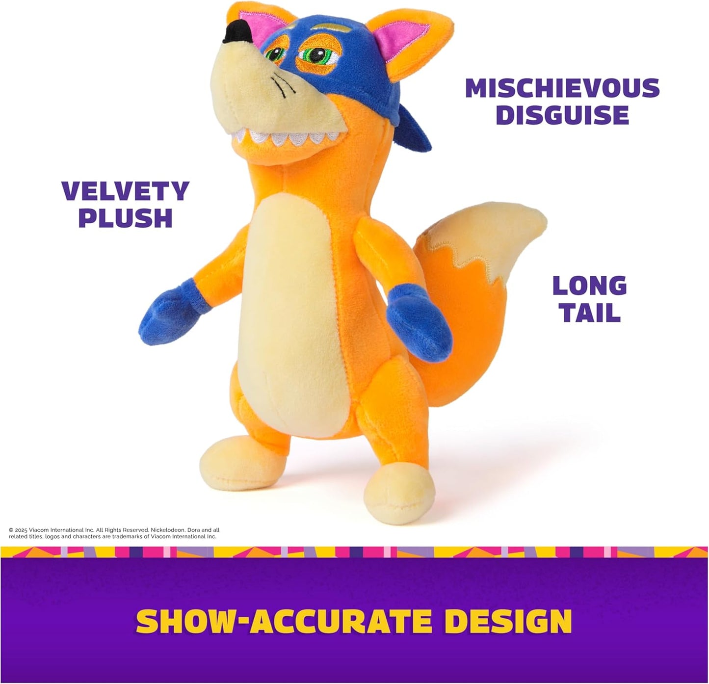 Dora Zorro de peluche oficial de Swiper