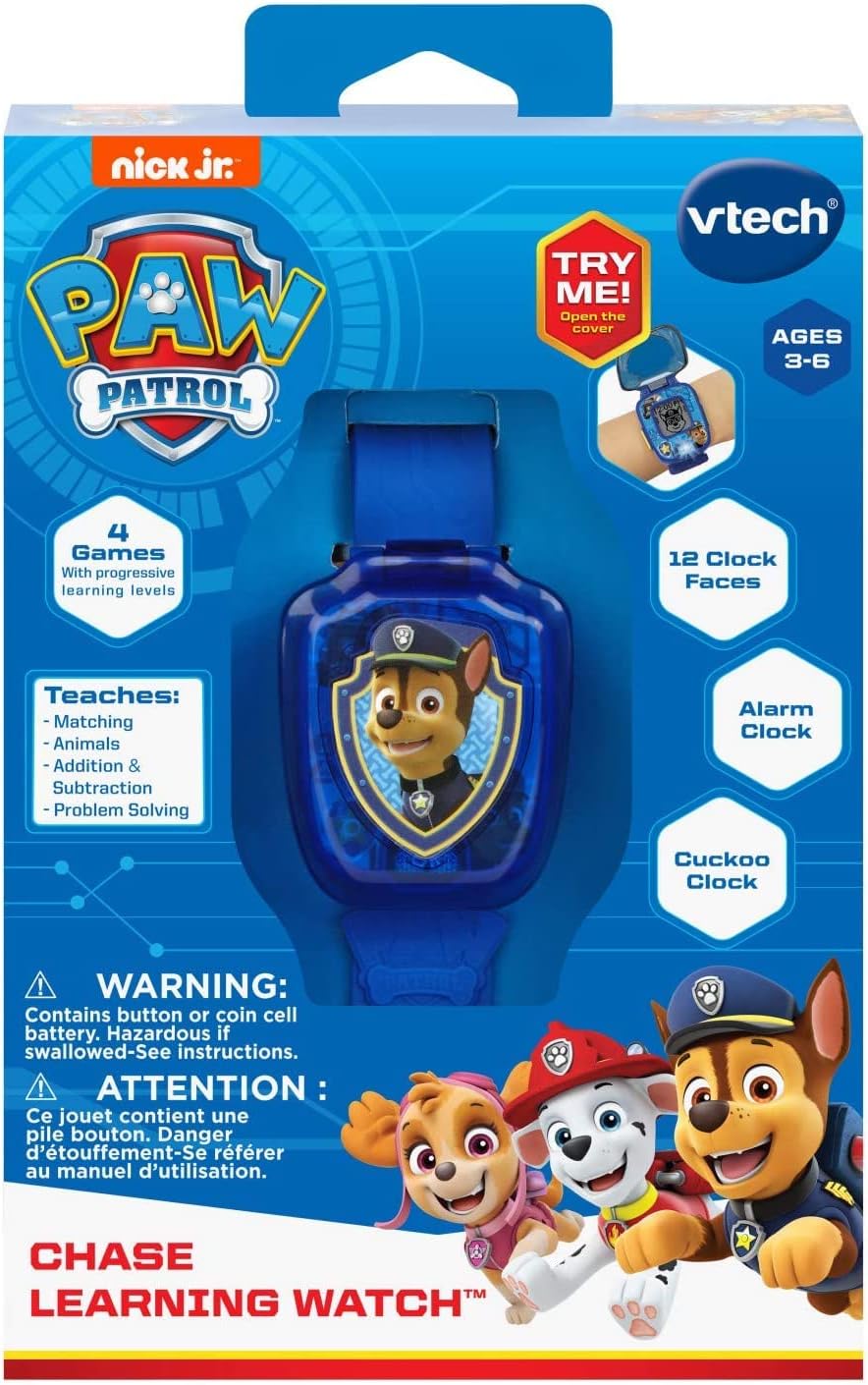 VTech PAW Patrol Chase - Reloj de aprendizaje