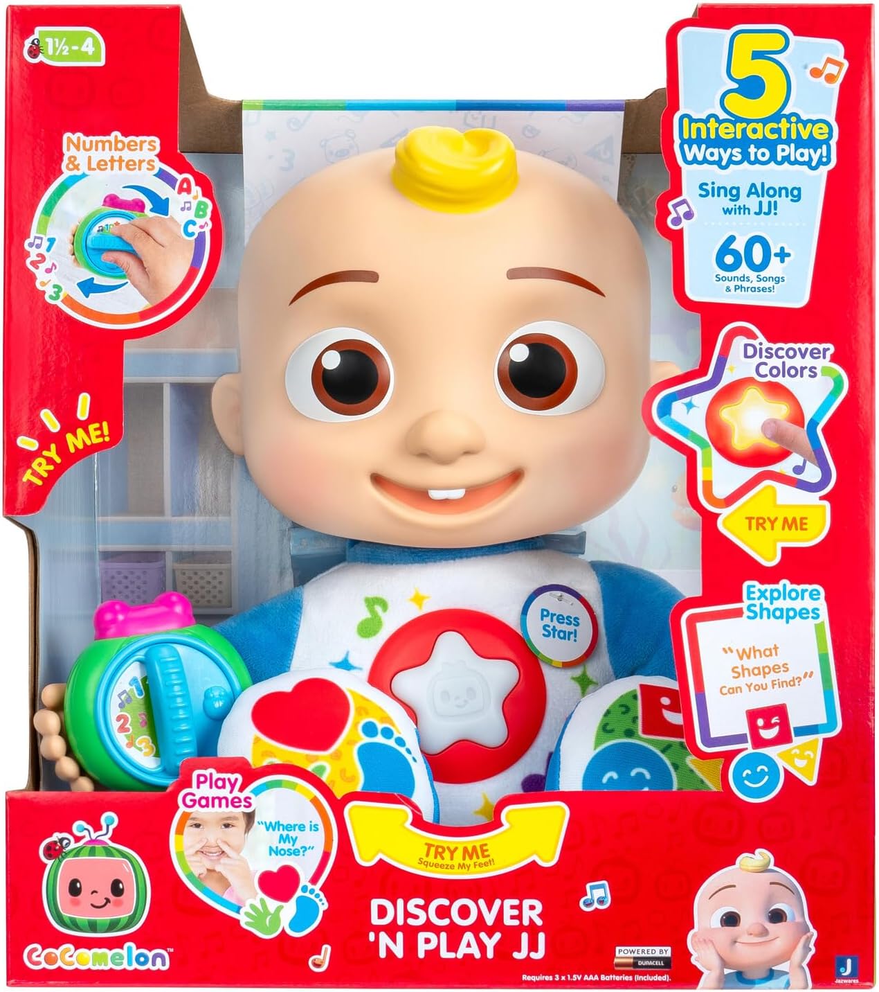 CoComelon Discover 'N Play JJ 