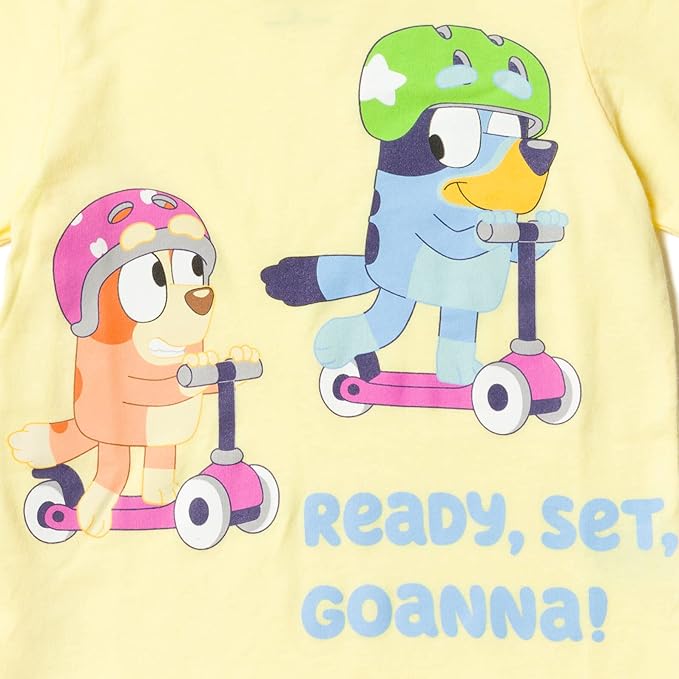 Paquete de 3 camisetas gráficas Bluey