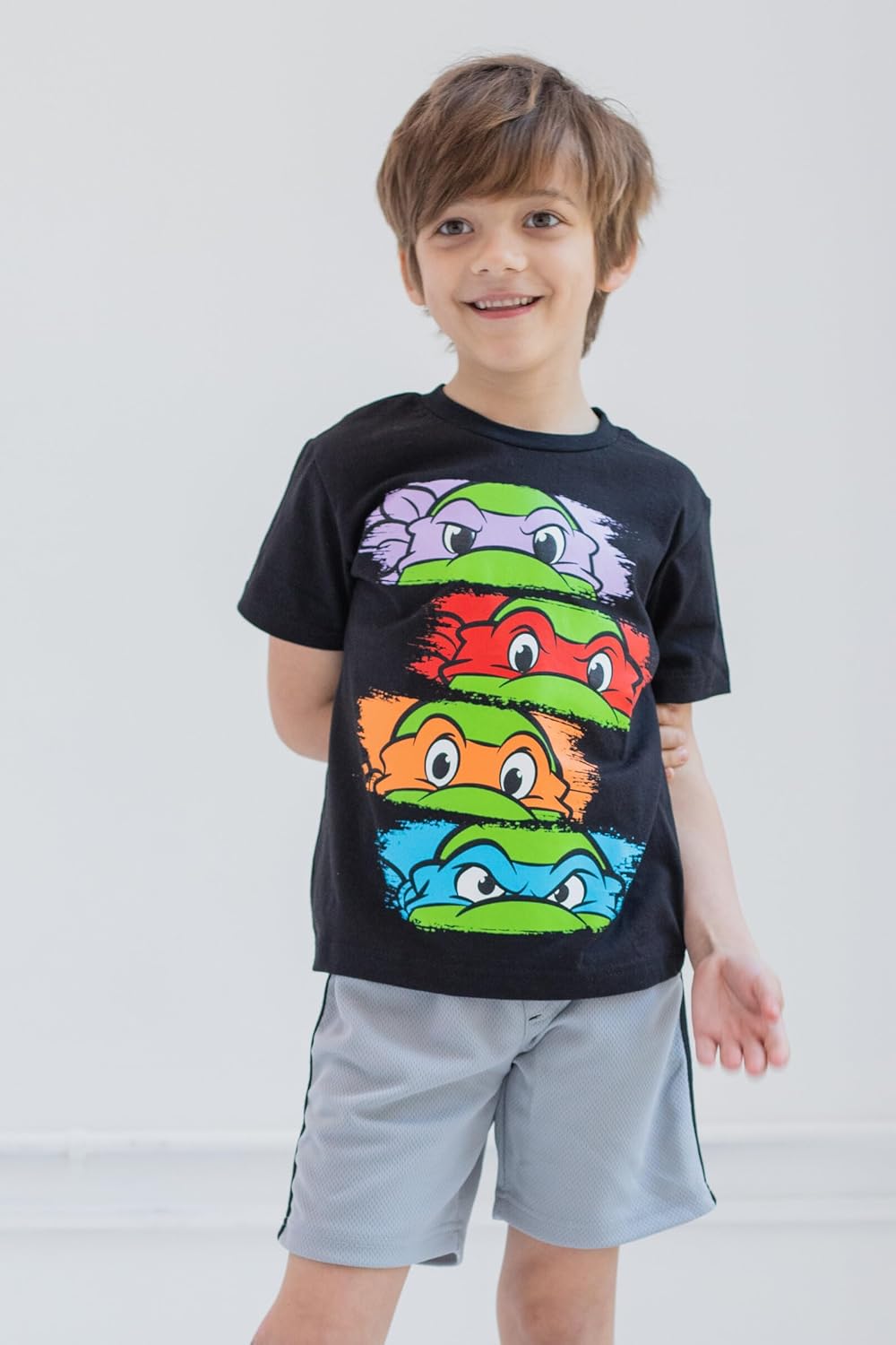 Nickelodeon Teenage Mutant Ninja Turtles 3 Pack Camiseta de manga corta