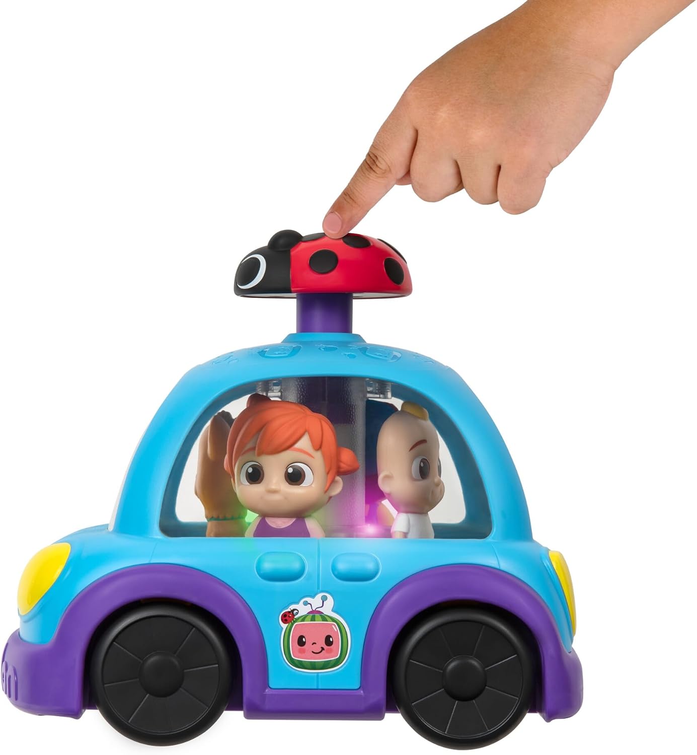 CoComelon Push 'N Sing - Coche familiar interactivo musical iluminado