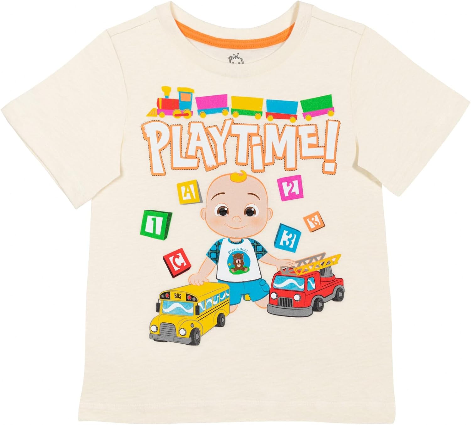 Ropa CoComelon Nico Nina Cody - Paquete de 2 camisetas 