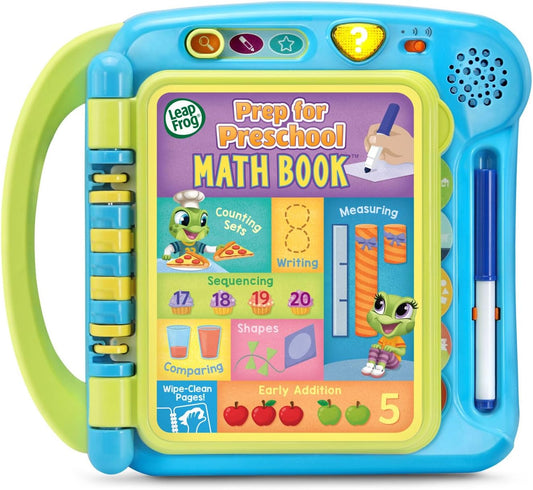 LeapFrog Prep para libro de matemáticas preescolar