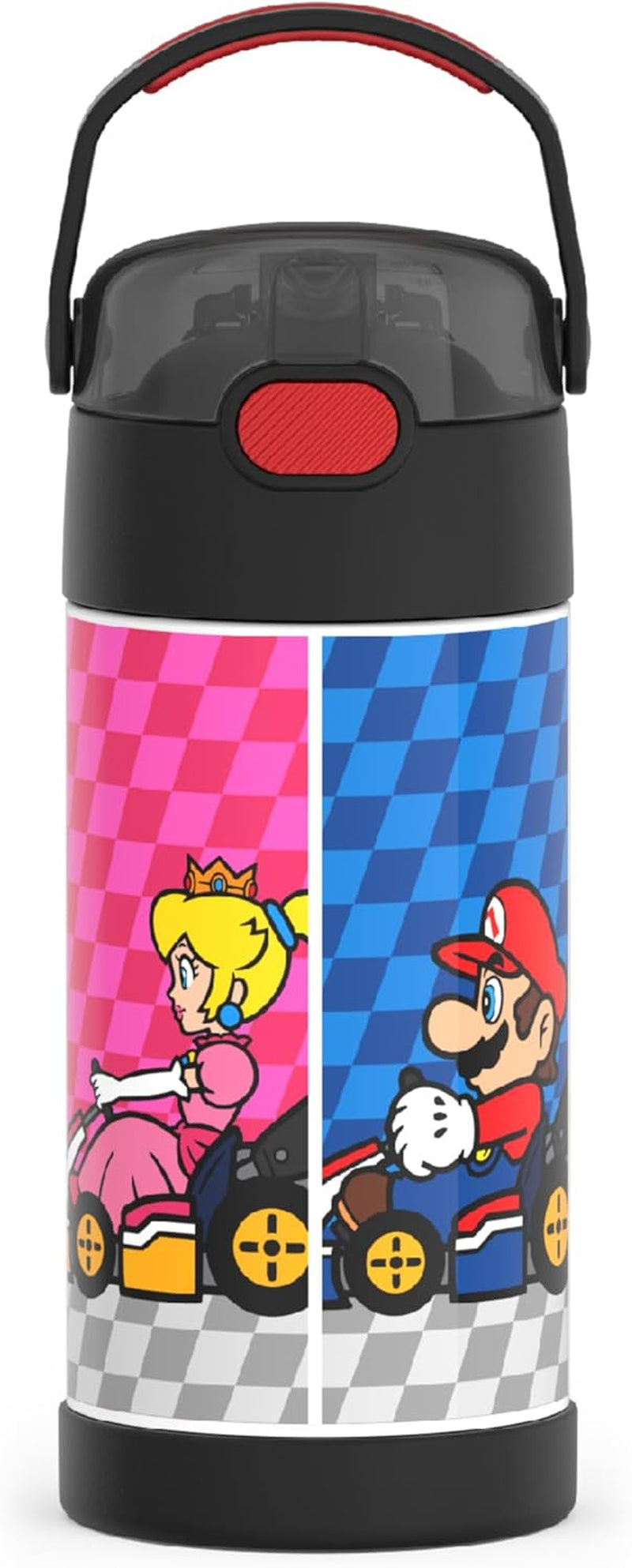 THERMOS FUNTAINER - Botella de agua de acero inoxidable Super Mario Brothers