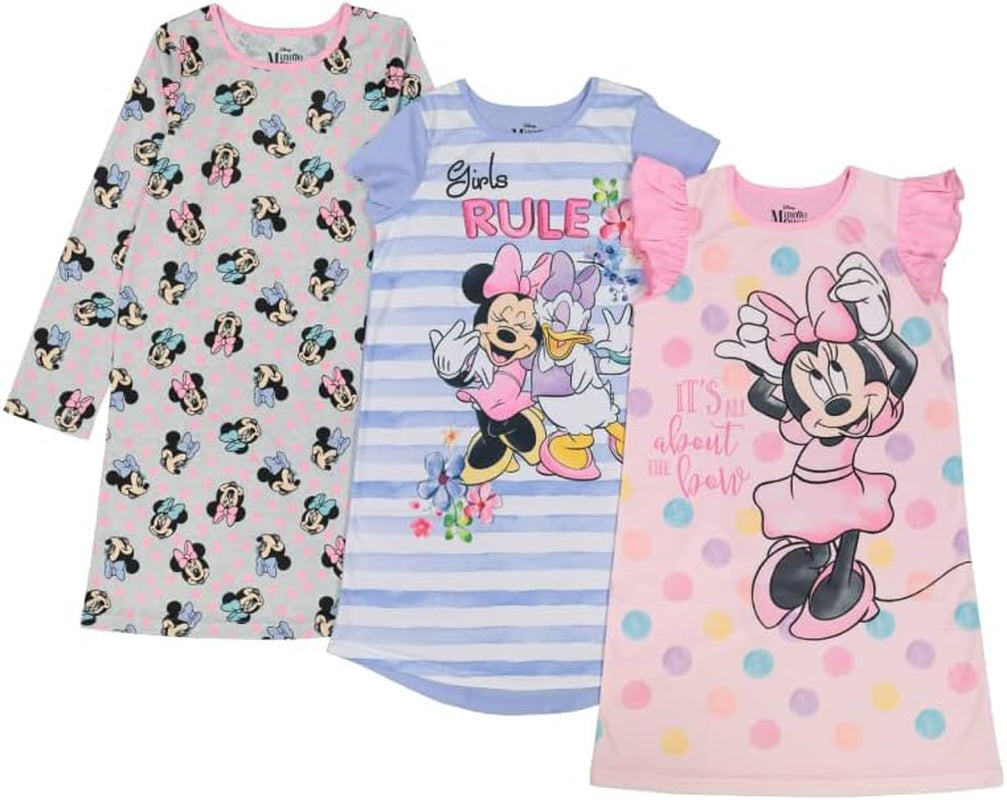 Disney Paquete de 3 camisones Minnie 