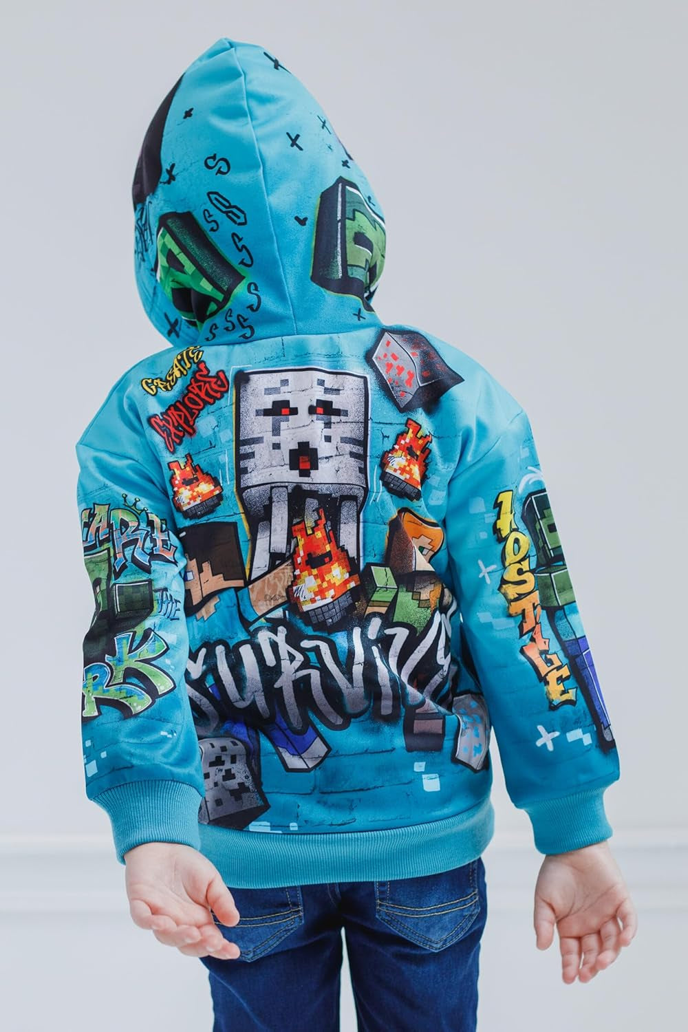 Minecraft Sudadera con capucha