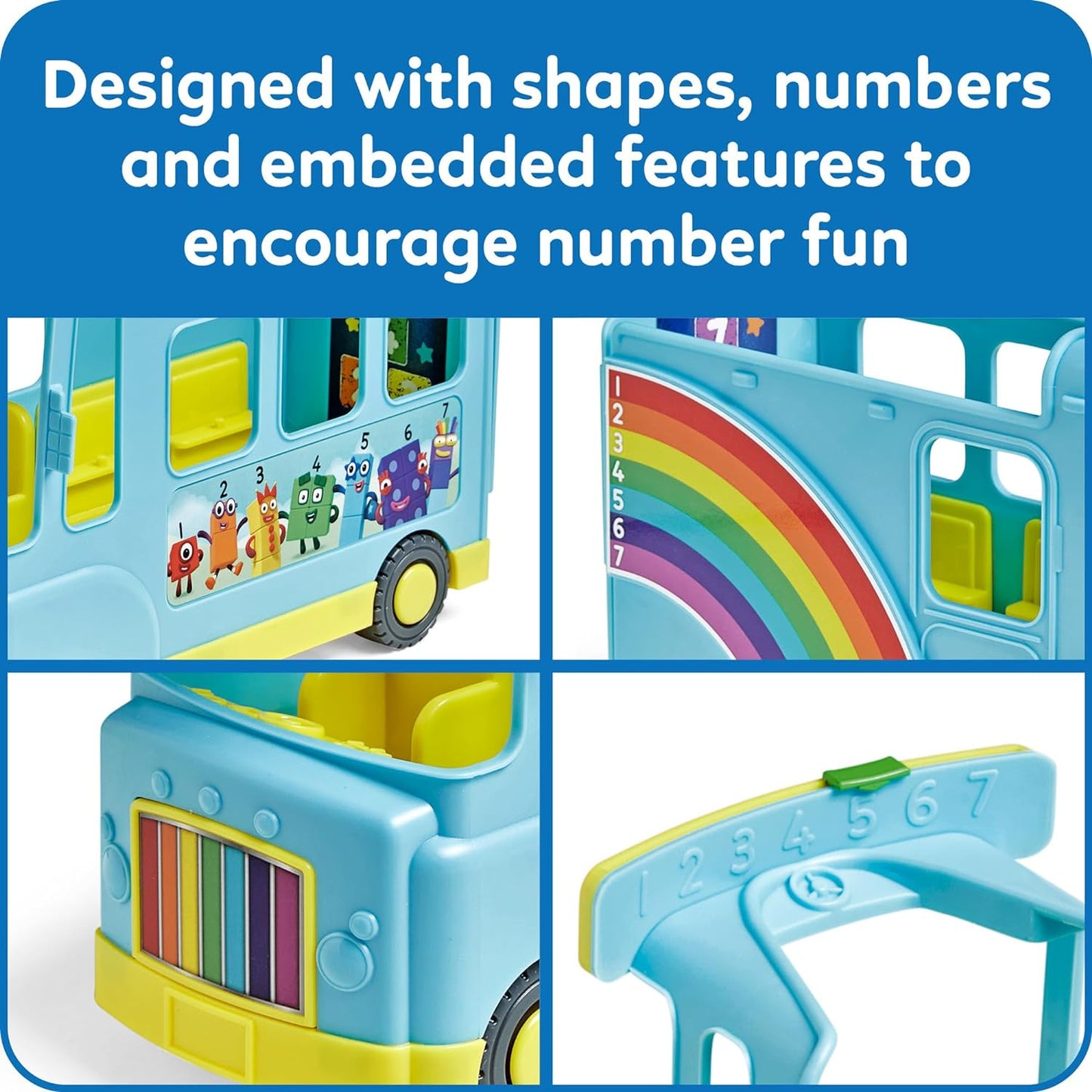 Numberblocks Rainbow Counting Bus