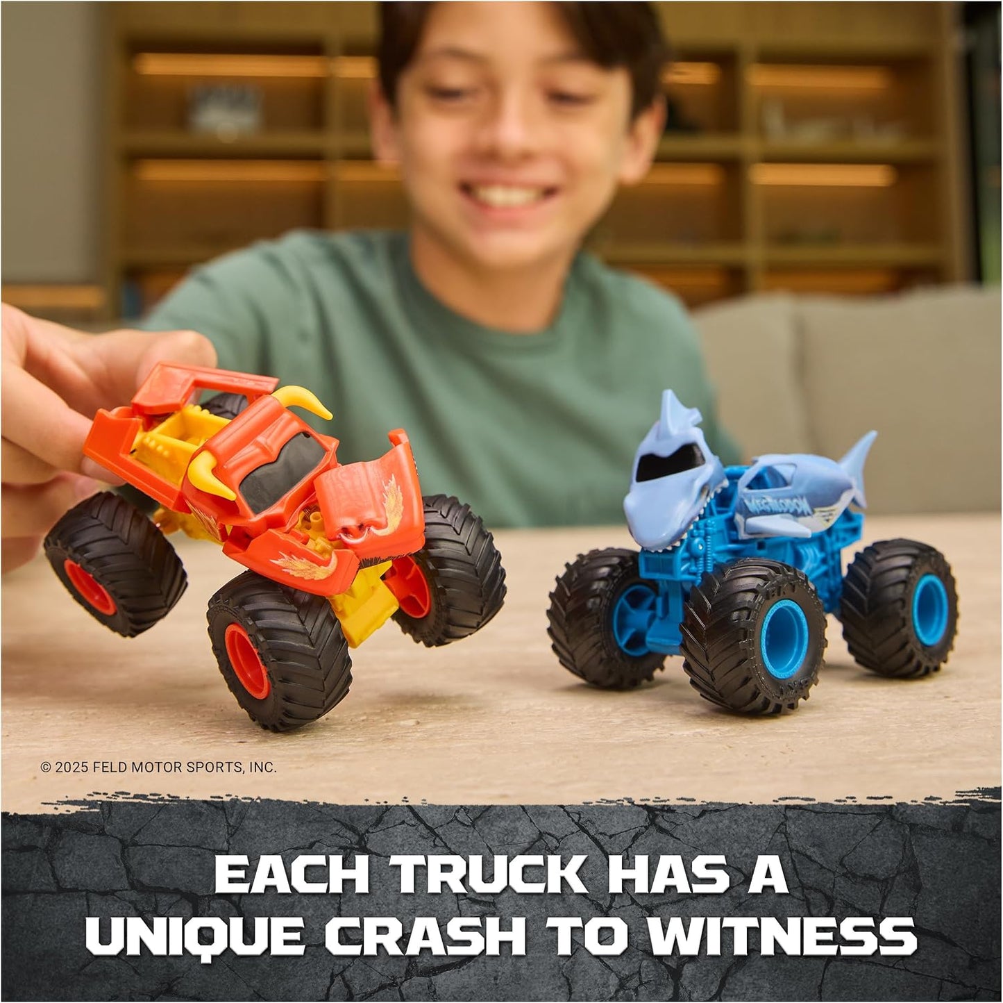 Monster Jam Megalodon & El Toro Loco 1:64