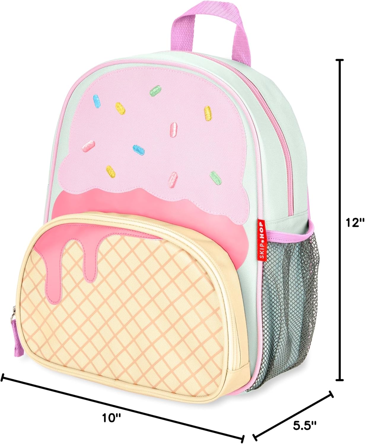 Skip Hop Sparks Mochila para niños pequeños helado 12"Pulgadas 